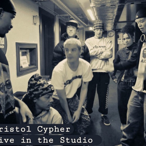 Live in the Studio;Bristol Rap Cypher spitting some bars,bigging up Bristol talking about the scene