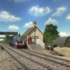 "Thomas Tries His Best" (Thomas goes to Dryaw Station, Farmer McColl wasn't there)