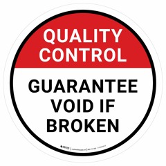 "guarantee void"