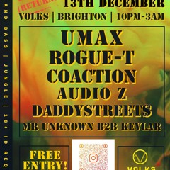 SoundClash Volks 13th December Brighton 2023