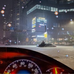 night drive with techno
