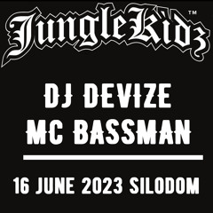 DJ DEVIZE + MC BASSMAN @ JUNGLEKIDZ SILODOM SAARBRÜCKEN 16.06.2023