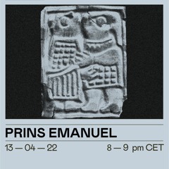 Prins Emanuel @ Kiosk Radio 13.04.2022