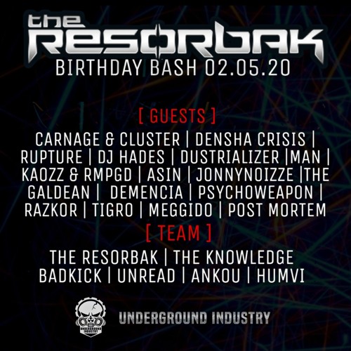 The Resorbak Birthday Bash [02/05/2020]