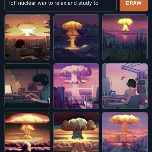 Lofi Nuclear War to relax and study to