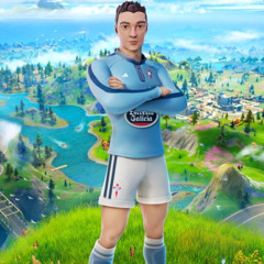 Meted a Iago Aspas en el fortnite