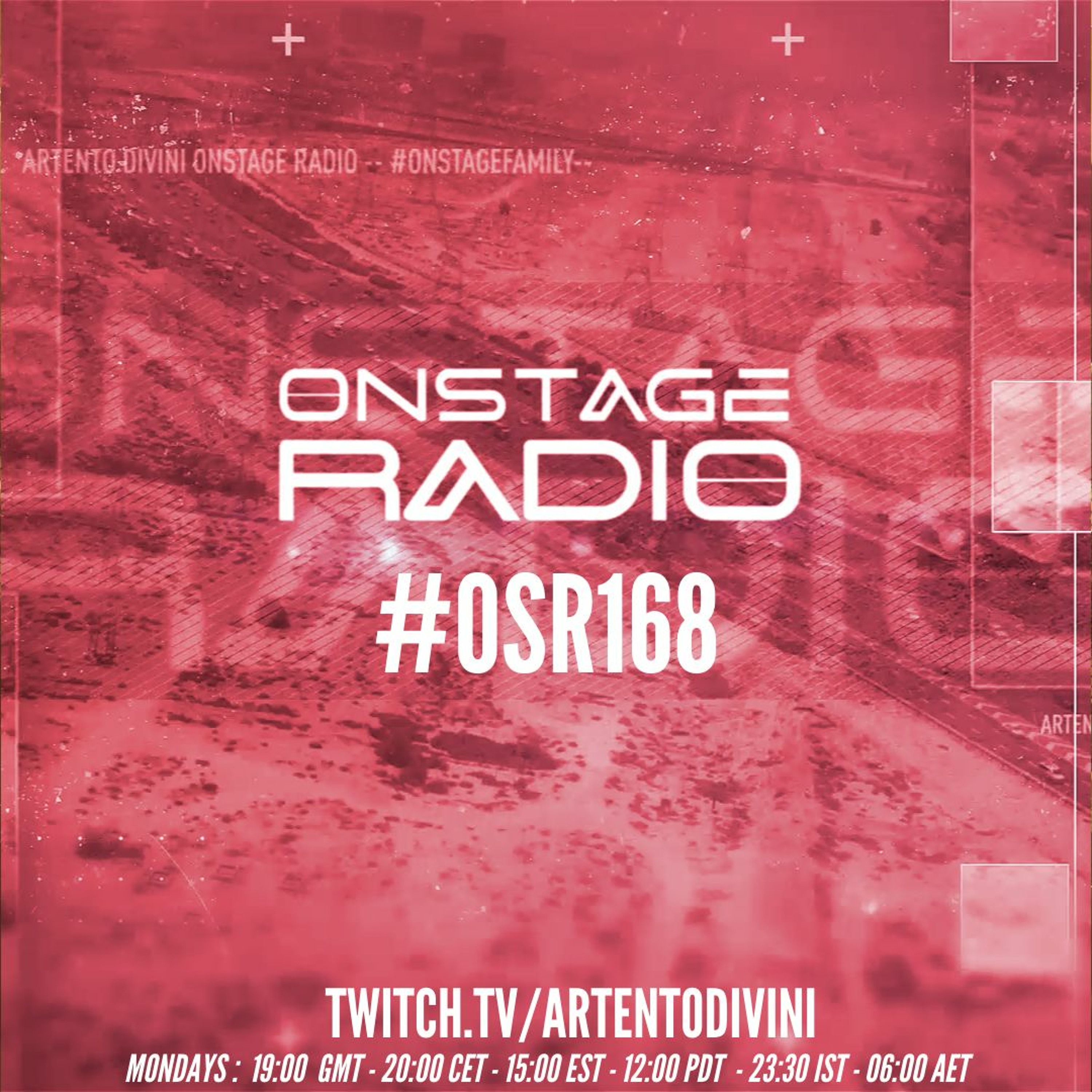 Artento Divini - Onstage Radio 168 (138BPM) LIVE episode artwork