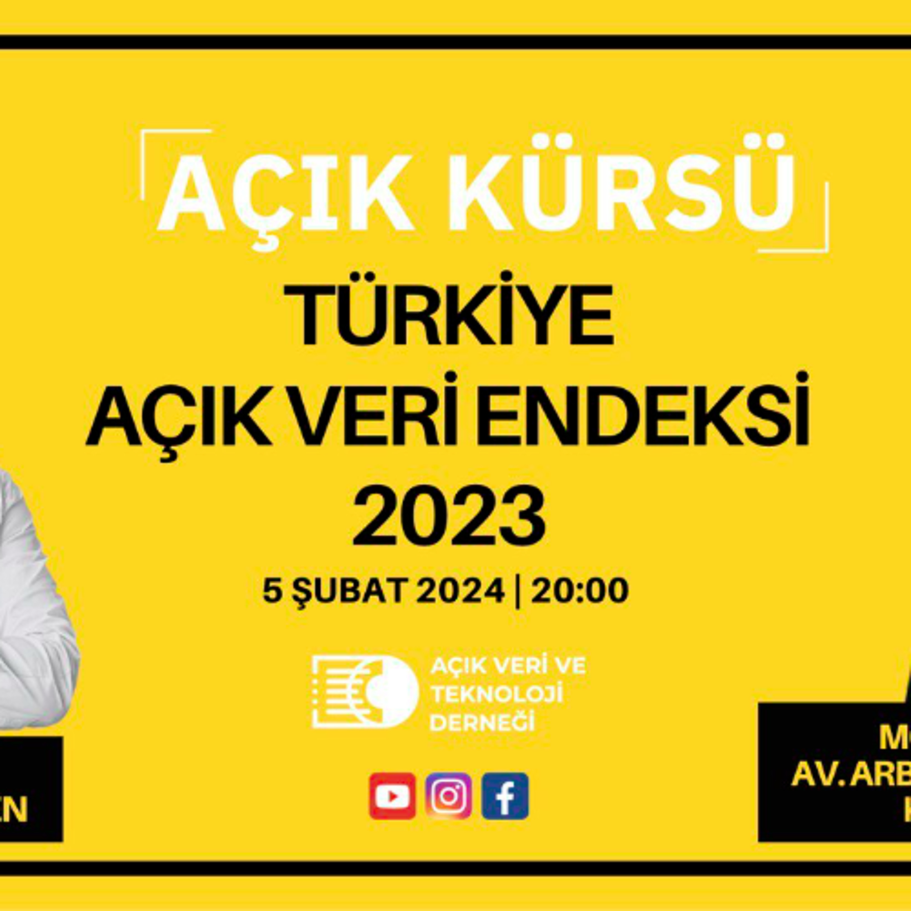 "Türkiye Açık Veri Endeksi - 2023" | Bölüm36 episode artwork