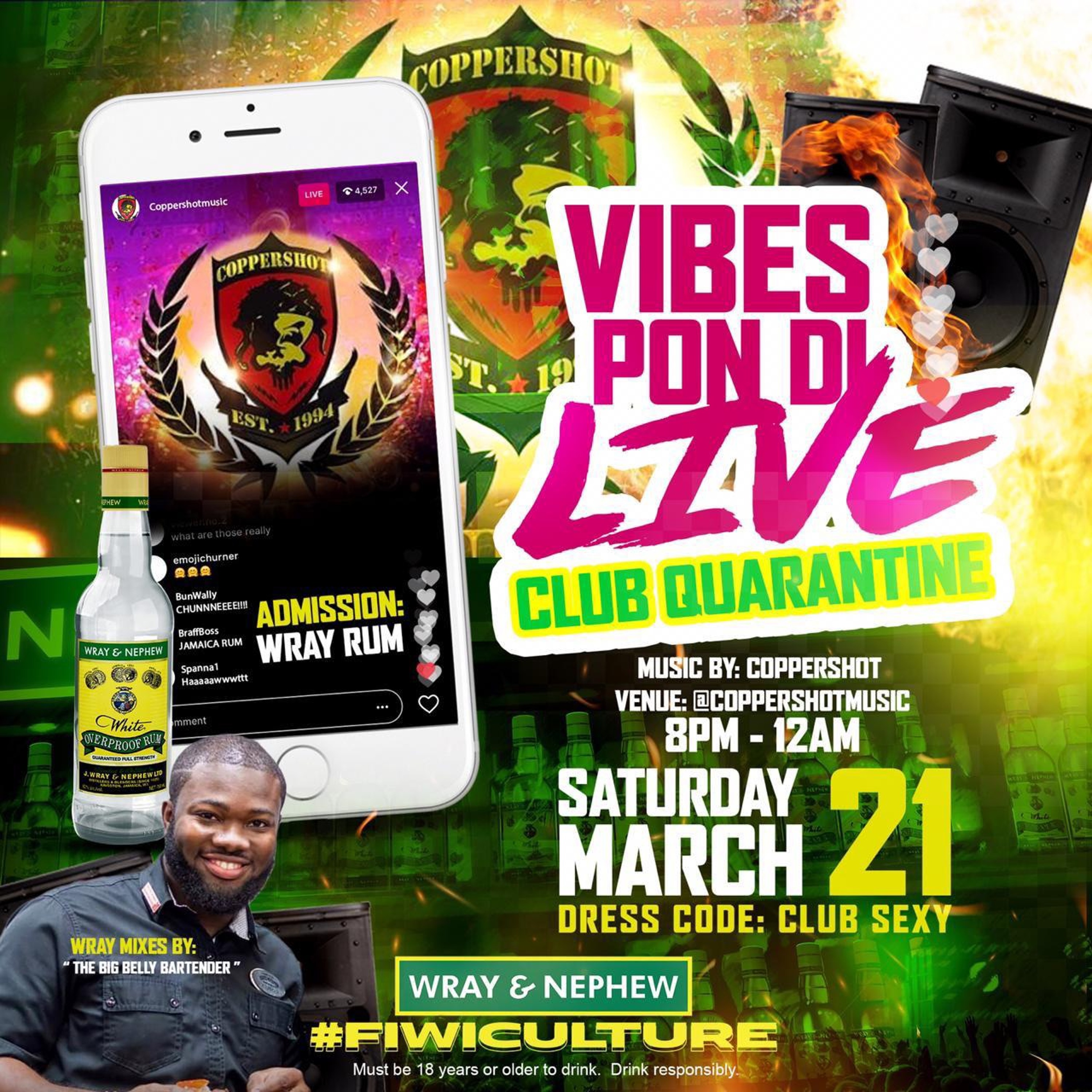 VIBES PON DI LIVE [CLUB QUARANTINE] episode artwork