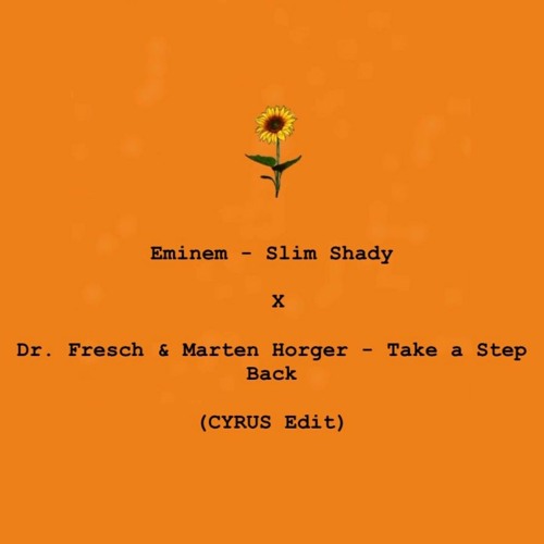 Eminem - Slim Shady X Dr Fresch Marten Horger - Take A Step Back (CYRUS Edit)