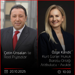 Özge Kandil - Çetin Ünsalan ile Reel Piyasalar