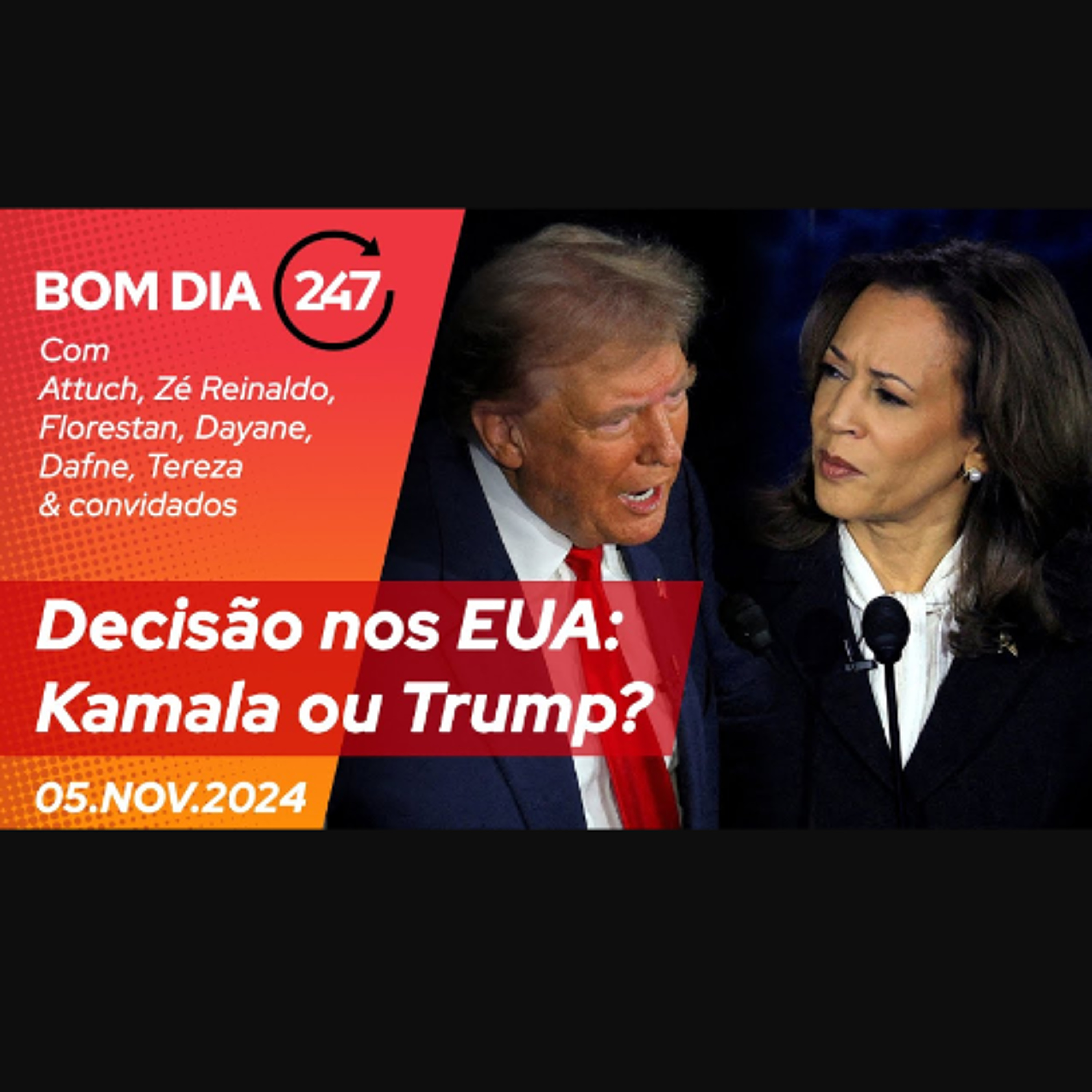 Decisão nos EUA: Kamala ou Trump? (5.11.24) episode artwork