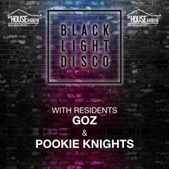 Black Light Disco Show 17th Feb 2020 - Goz and Pookie Knights