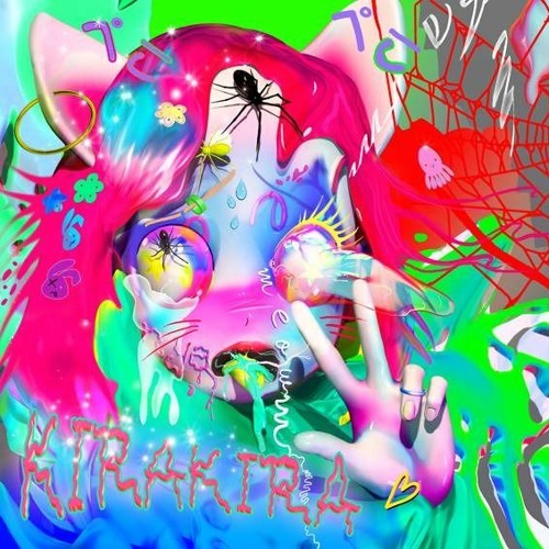 Girl made out of anime reaction images