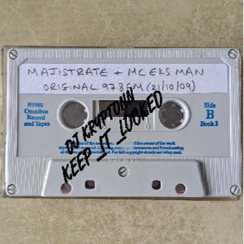 Majistrate & MC Eks Man - Original 97.8FM 21-10-09 (pre-recorded studio mix)