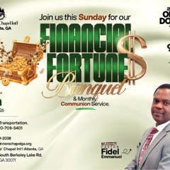 Sunday March 8, 2026. Understanding the demands of success Part 2. Pastor Fidel Emmanuel