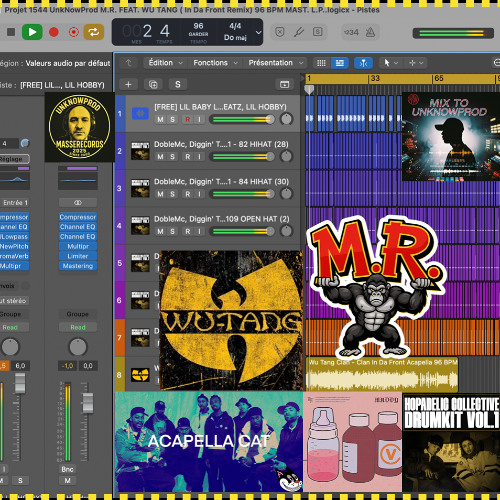 Projet 1544 UnkNowProd M.R. FEAT. WU TANG ( In Da Front Remix) 96 BPM MAST. L.P.