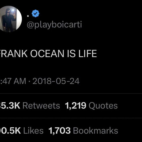 Lotta time - Playboi Carti and Frank Ocean Unreleased