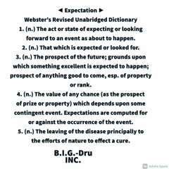 I'm Expecting Heaven To Represent Me