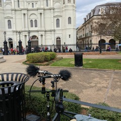 Flyover and Noon Bells - Jackson Square, New Orleans ORTF 02/10/2023