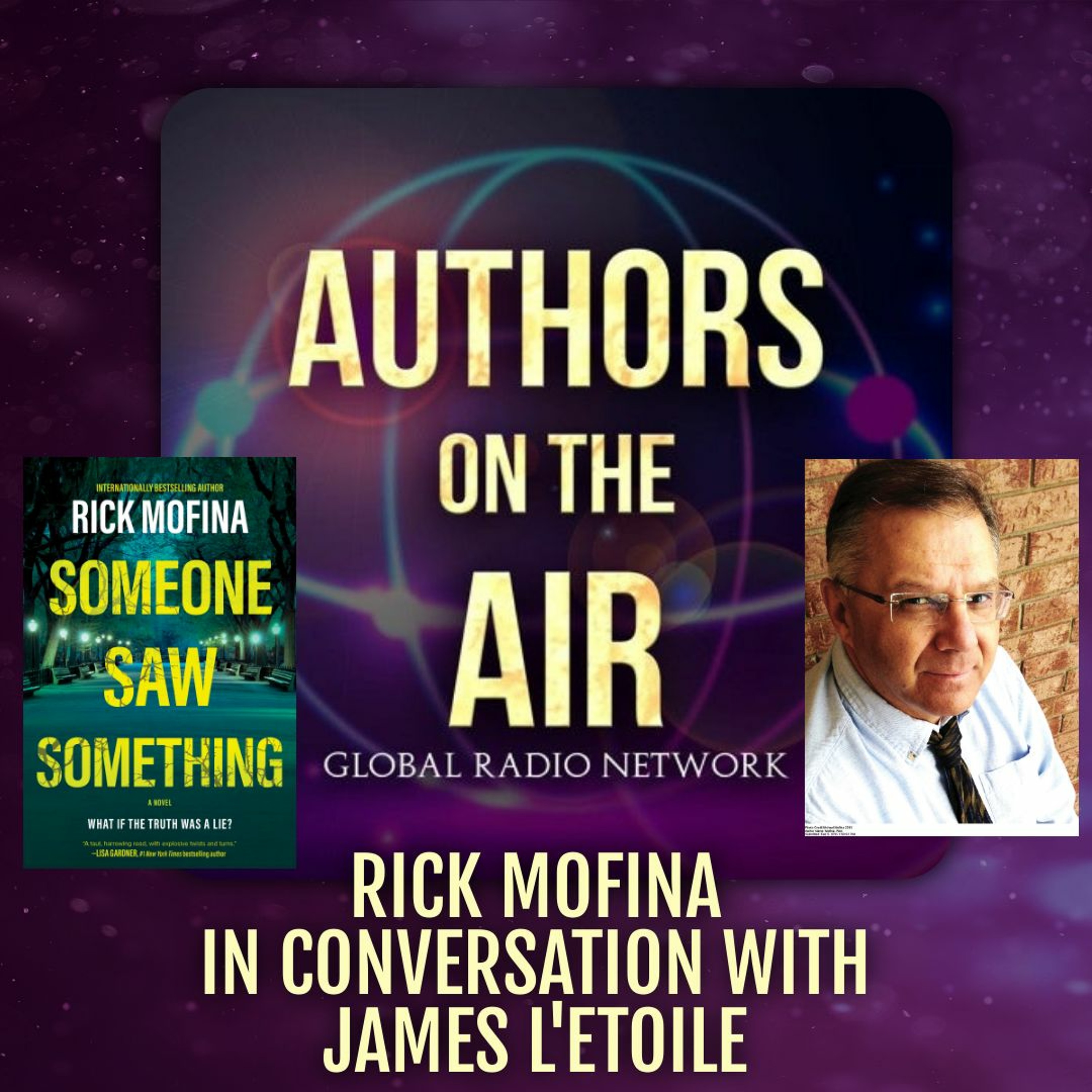 cover of episode Rick Mofina - Somebody Saw Something  Authors on the Air