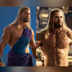 Real Vs. Movie - Thor Love And Thunder