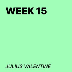 Week 15 / Julius Valentine