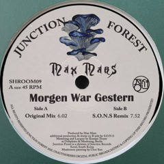 Max Mars - Morgen War Gestern (incl. S.O.N.S Remix) [SHROOM09]