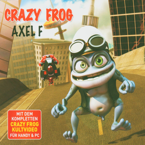 CRAZY FROG CDケース Crazy Frog Crazy Frog Presents Crazy Hits Japanese Promo CD