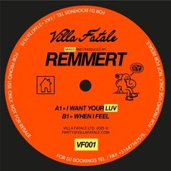 REMMERT - I Want Your Luv