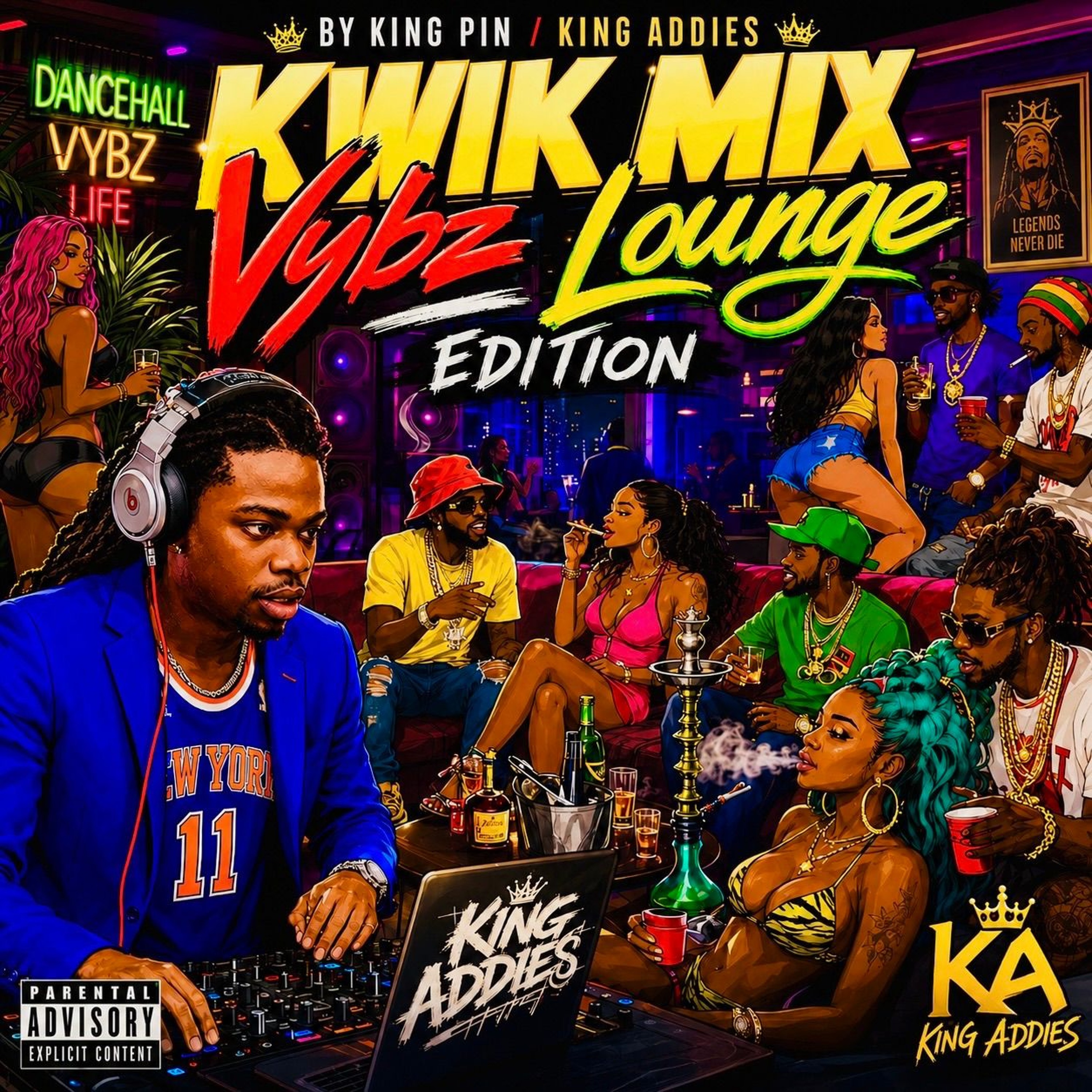 KWIK MIX - VYBZ LOUNGE EDITION (KING PIN - KING ADDIES) episode artwork