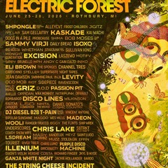 Electric Forest 2026 Lineup Shuffle