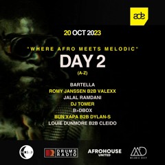 ADE 2023 Showcase - Afro House United | Melodic Deep | Mos Of The Moon | Drums Radio [20 OCT]