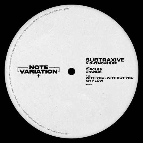 NV001 / Subtraxive - Nightmoves EP 12"