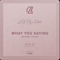 What You Saying (Fast) Lil Uzi Vert