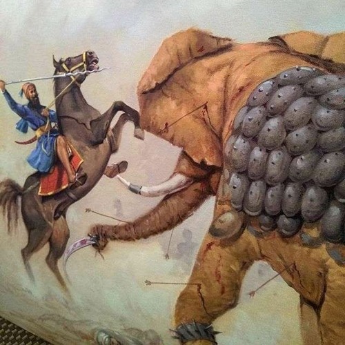 Battle of Lohgarh: Bhai Bachitar Singh Ji