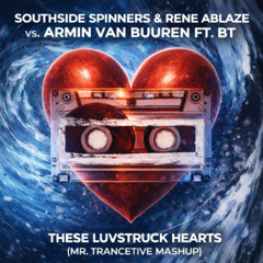 Southside Spinners, Rene Ablaze vs Armin van Buuren - These Luvstruck Hearts (Mr. Trancetive Mashup)