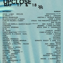 AWAKENINGS: UPCLOSE 2025 - all sets *updated 01.08.25