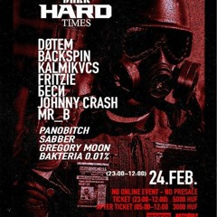 Johnny Crash HARDTIMES HARDTECHNO LIVE SET 170BPM 2K24.02.24
