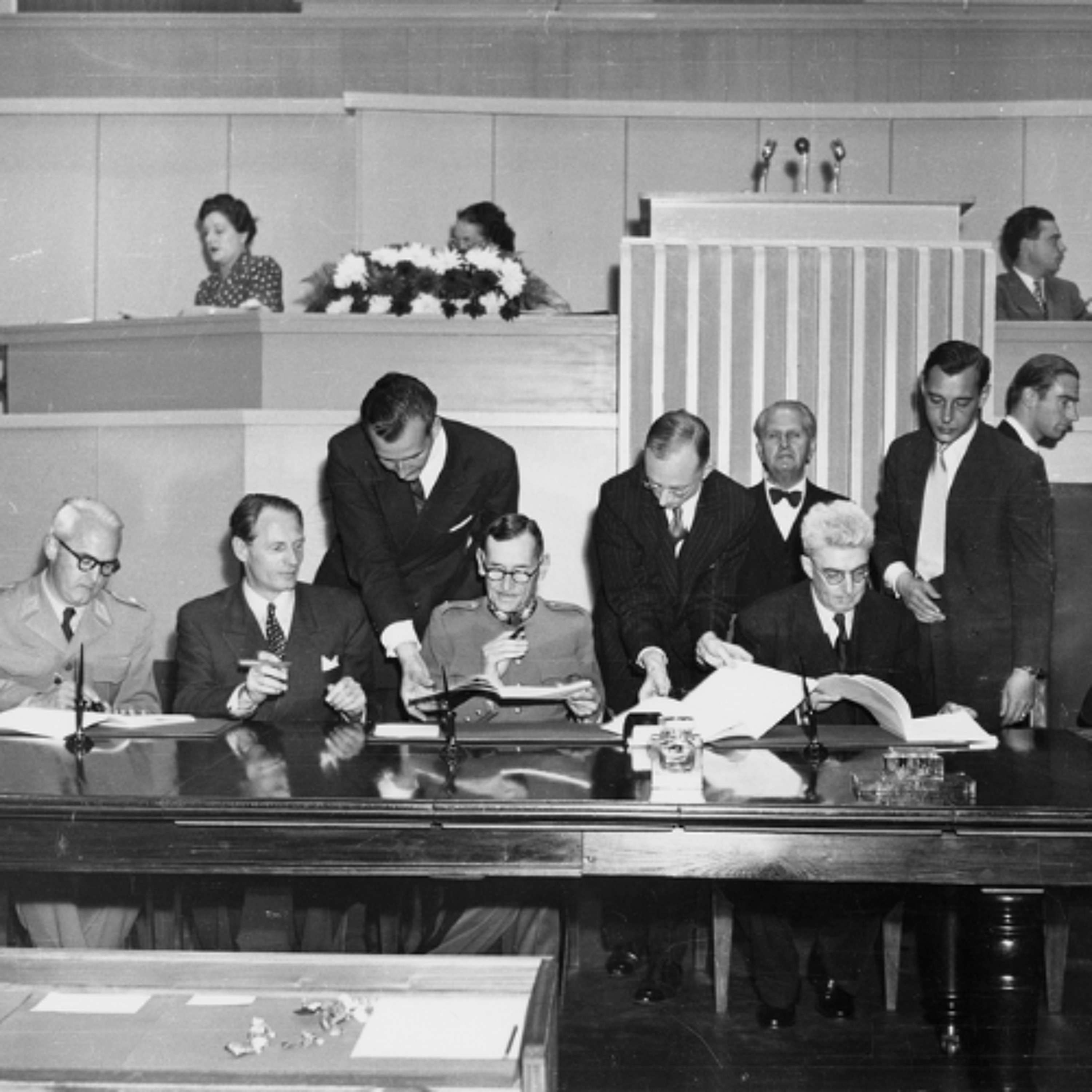 The adoption of the 1949 Geneva Conventions: a humanitarian break and colonial continuity