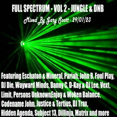 Full Spectrum Volume 2 - Jungle & Drum and Bass - All Styles - Old Skool and Upfront - 29/01/23