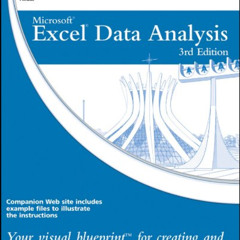 FREE PDF 🗸 Excel Data Analysis: Your visual blueprint for creating and analyzing dat
