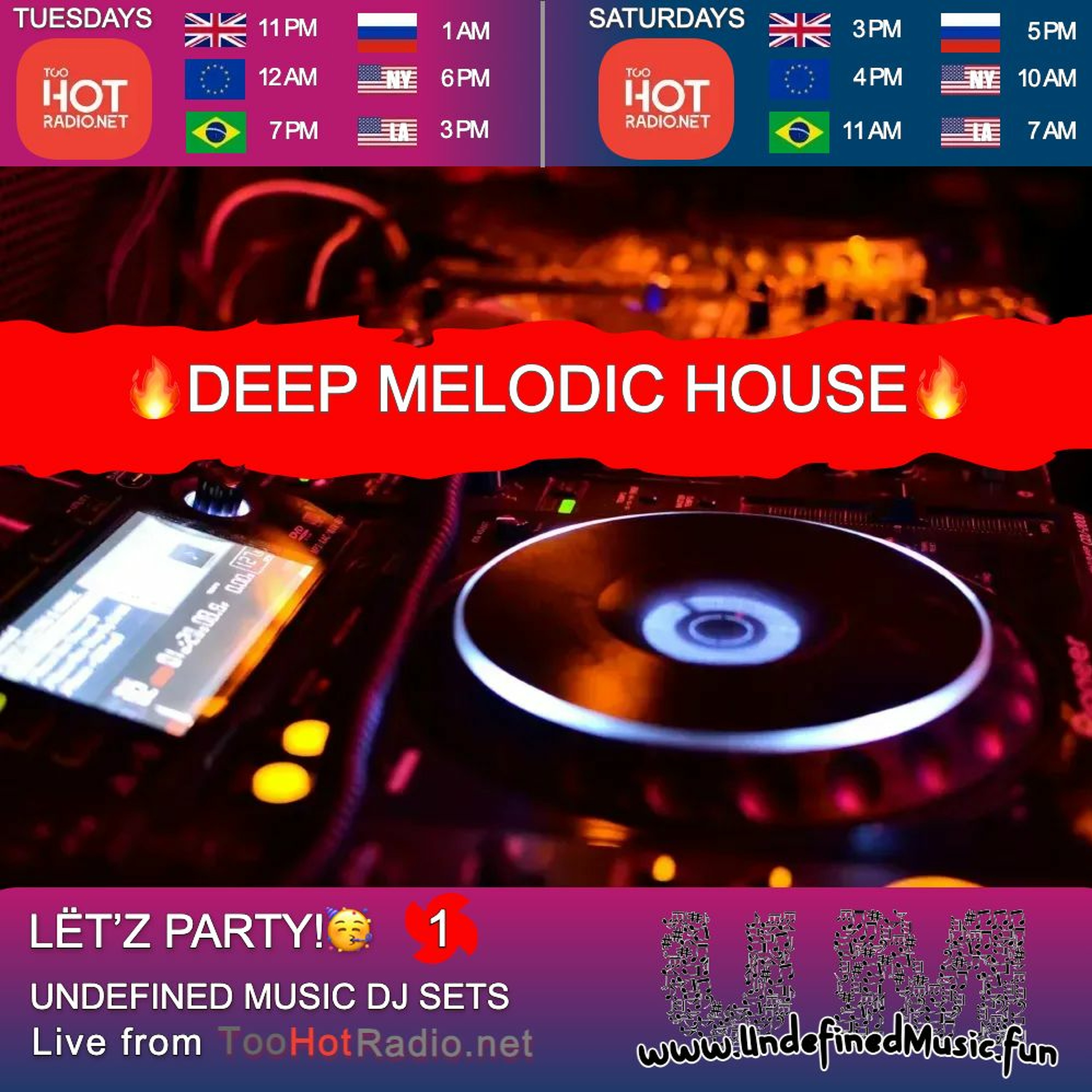Best deep, organic and melodic house DJ mix: September 2021 @TooHotRadio episode artwork