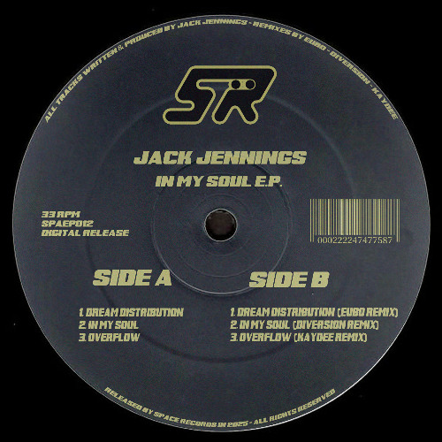 DLR Premiere: Jack Jennings - In My Soul [SPAEP012]