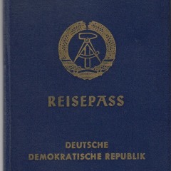Reisepass NVA Offizier  Berliner Mauer & Prager Frühling