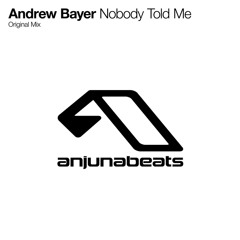 Nobody Told Me (Edit)
