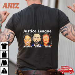 Tina Duryea Justice League Chutkan Smith Willis T-Shirt
