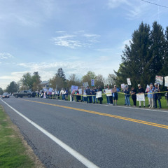 Indivisible Protest Stefanik, Trump at GOP Saratoga Event