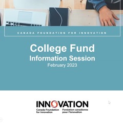 2023 COLLEGE FUND INFORMATION SESSION