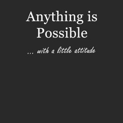 ⚡read❤ Anything Is Possible: With a little attitude 6x9 - DOT JOURNAL - Journal